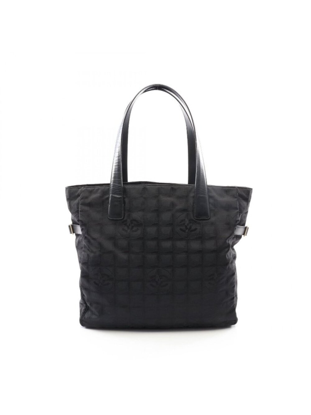 Chanel Tote Bag New Travel Line GM Black Leather GM